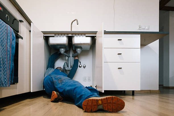 Professional Sewer Line Repair technician working in Glendale, CO